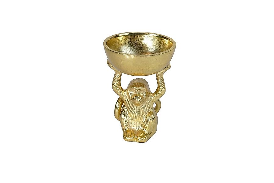 ARTRA Dekoobjekt Dekoschale Affe "Cheeta" Deko Figur Tischdeko gold Deko Ob günstig online kaufen
