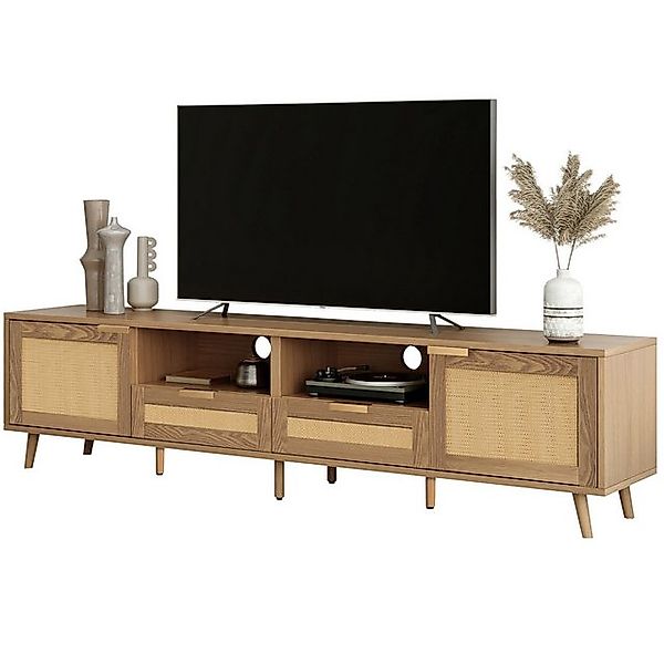 BlingBin TV-Schrank Holz-TV-Schrank, TV-Ständer, TV-Board, Fernsehtisch günstig online kaufen