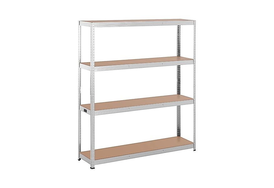 MSW Schwerlastregal Metallregal Kellerregal 160 x 40 x 180 cm für 4 x 150 k günstig online kaufen