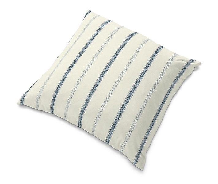 Kissenhülle Tomelilla, creme- blau gestreift, 55 x 55 cm, Avinon (129-66) günstig online kaufen