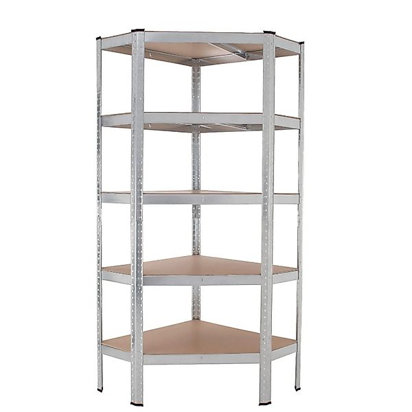 TRUTZHOLM Eckregal 180x75x30 cm Schwerlastregal 875 kg Traglast günstig online kaufen