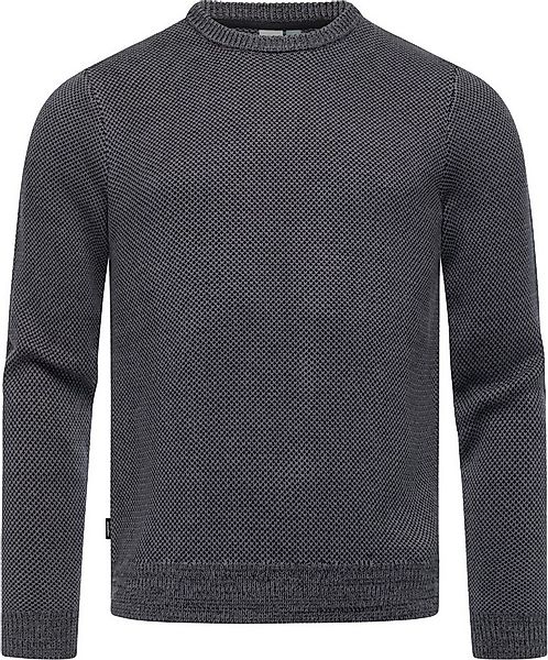 Ragwear Strickpullover Larrs stylischer Herren Sweatpullover mit Rippbündch günstig online kaufen