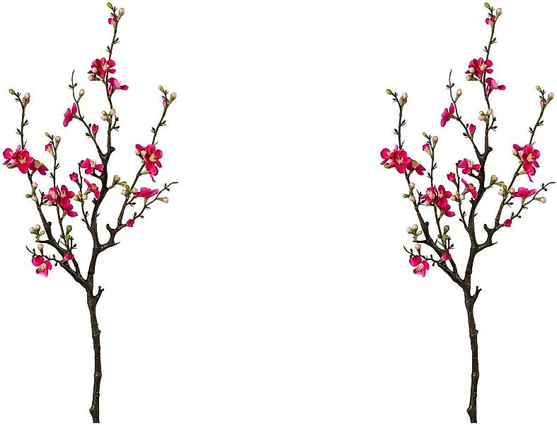 Kunstzweig Quittenzweig Blütenzweig, Creativ green, Höhe 75 cm günstig online kaufen