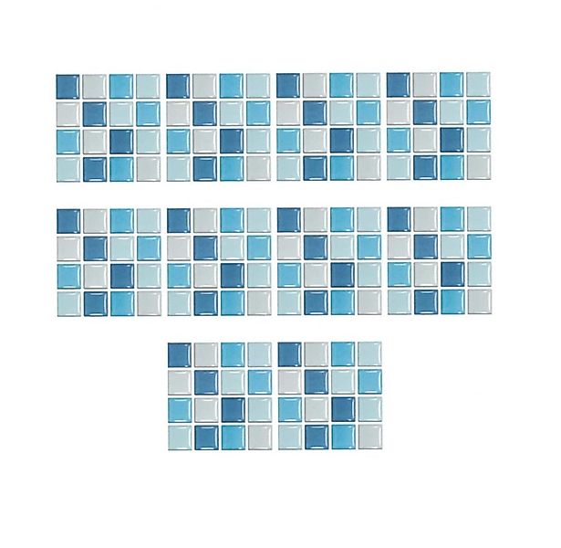 Coonoor Fliesenaufkleber 10 stück PVC Fliesenaufkleber, Selbstklebende (10x günstig online kaufen