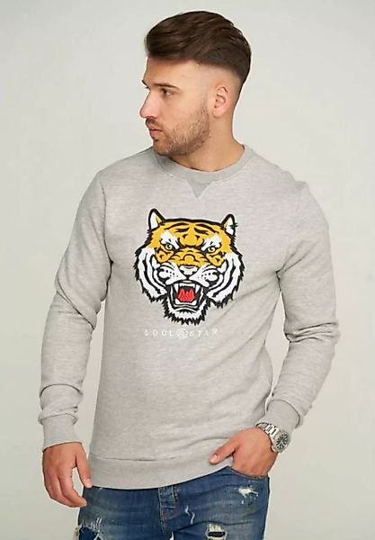 SOULSTAR Sweatshirt S2KOTA mit Tiger-Patch günstig online kaufen
