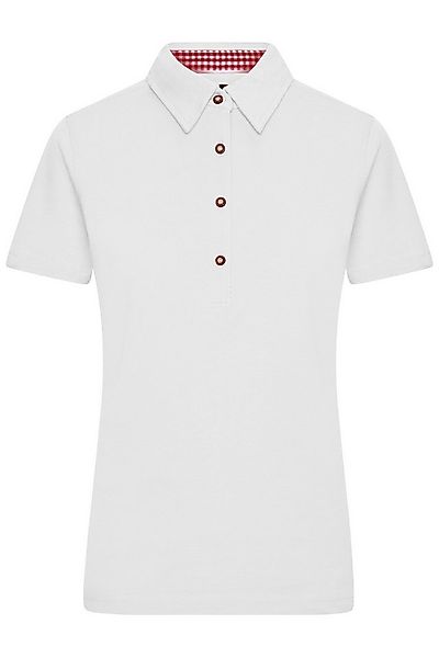 James & Nicholson Poloshirt Tailliertes Damen Trachtenpoloshirt JN715 Karob günstig online kaufen