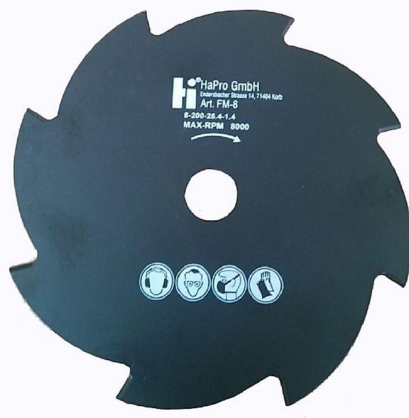 Kraft Werkzeuge Sägeblatt Universal 8-Zahn-Freischneidmesser 2er Set günstig online kaufen