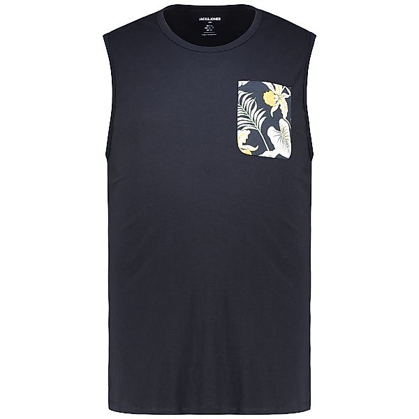 Jack&Jones Tanktop mit Brusttasche Farbe schwarz Größe: 8XL günstig online kaufen