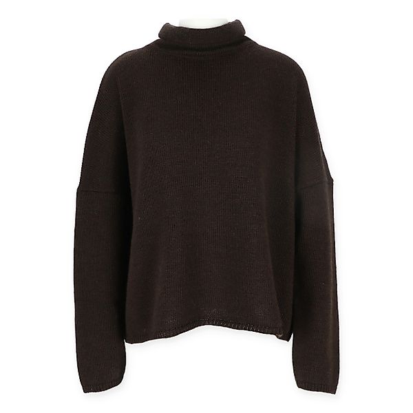 halsüberkopf Accessoires Wollpullover braun günstig online kaufen