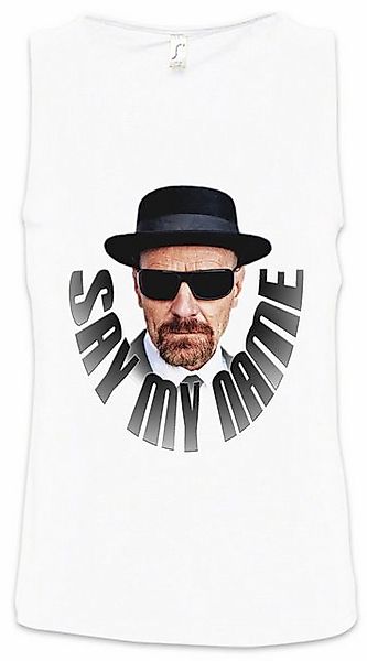 Urban Backwoods Tanktop Walt Say My Name Ärmelloses T-Shirt Walter Breaking günstig online kaufen