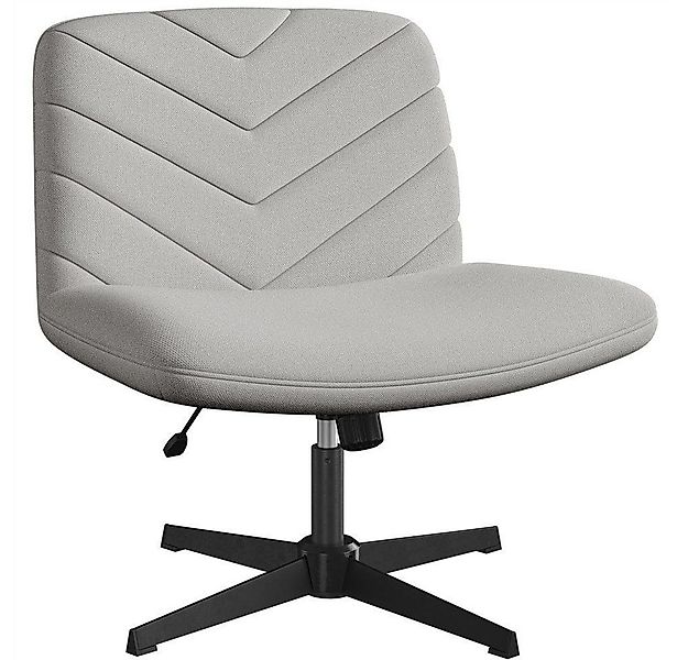 Yaheetech Drehstuhl, Polstersessel höhenverstellbar, 360° drehbarer, Armleh günstig online kaufen