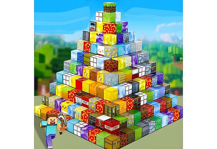 Athlix Magnetische Bausteine Bauwelt Spielzeug Jungen Mine Geschenk Craft M günstig online kaufen