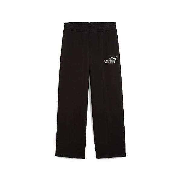 PUMA Trainingshose "ESS NATURE 2.0 COMFORT LOGO STRAIGHT PANTS FL OP" günstig online kaufen