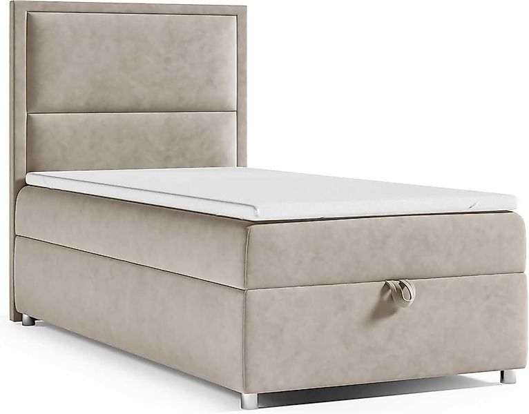 Best for Home Boxspringbett Boxspringbett Trinity K-11 SINGLE mit Bettkaste günstig online kaufen