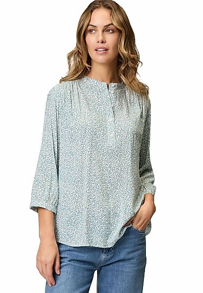Zero Schlupfbluse "zero Damen Schlupfbluse mit Knopfleiste" günstig online kaufen