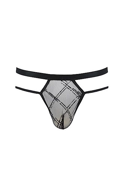Passion Menswear String Schwarzer transparenter Männer günstig online kaufen