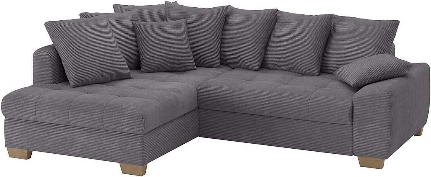 Mr. Couch Ecksofa "Nikita II, L-Form", Wahlweise mit Bettfunktion, Bettkast günstig online kaufen