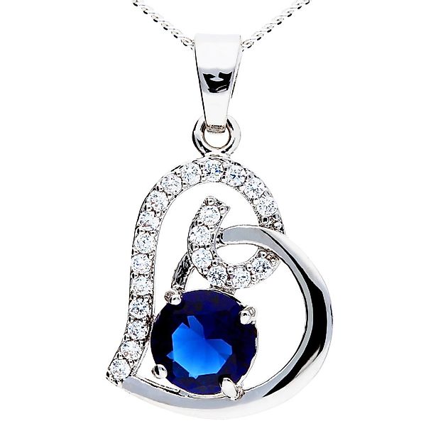 LÖB Kette mit Anhänger 18K Weißgold günstig online kaufen