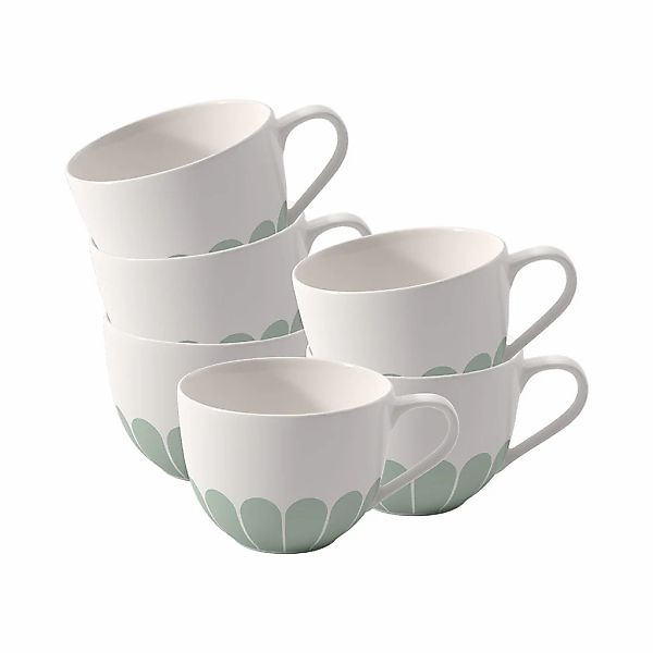 Villeroy & Boch Tasse "Kaffeetassen Fleur Couleur 160 ml 6er Set" Spülmasch günstig online kaufen