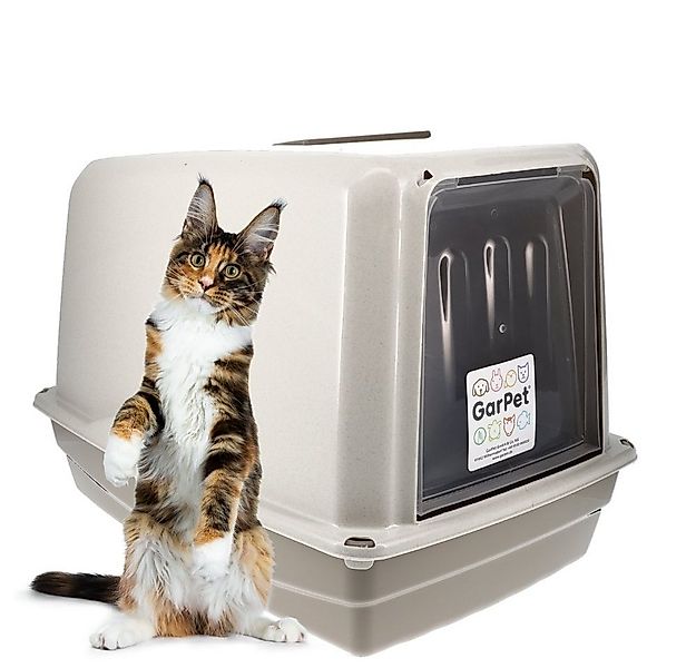GarPet Katzentoilette Katzenklo mit Deckel Aktivkohlefilter Katzentoilette günstig online kaufen