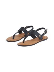 Tommy Hilfiger LEATHER THONG SANDAL Riemchensandale, günstig online kaufen