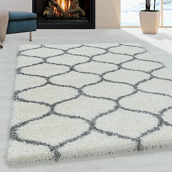 Ayyildiz Teppiche Hochflor-Teppich "SALSA 3201" rechteckig 50 mm Höhe auch günstig online kaufen