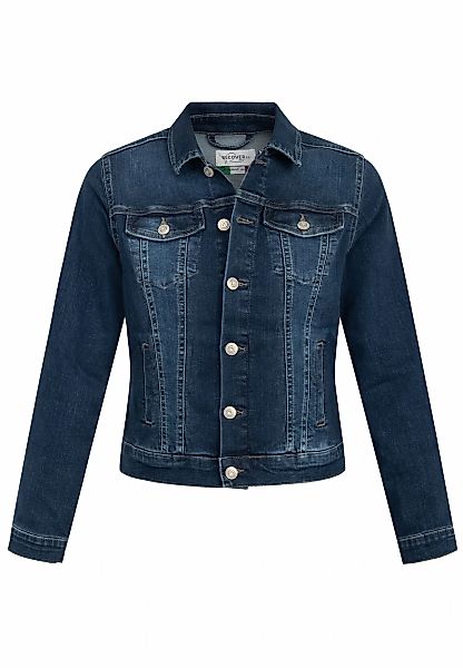 Recover Pants Jeansjacke "CHIC", ohne Kapuze, in Used-Optik günstig online kaufen
