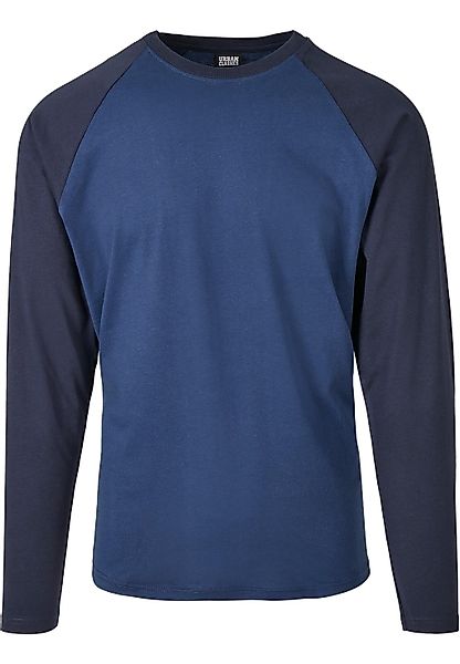 URBAN CLASSICS Longsleeve "Urban Classics Herren Raglan Contrast LS", (1 tl günstig online kaufen