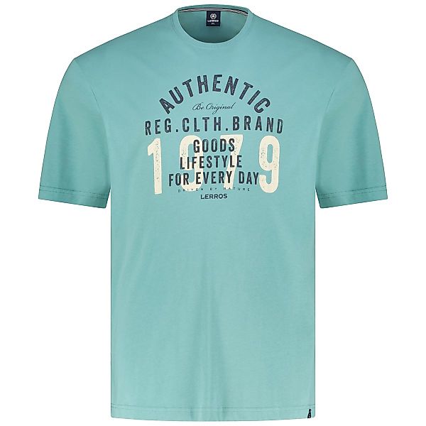 Lerros T-Shirt mit Print Farbe türkis Größe: 6XL günstig online kaufen