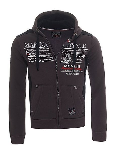 Geographical Norway Kapuzenpullover Herren Pullover Griana Unifarben, Motiv günstig online kaufen