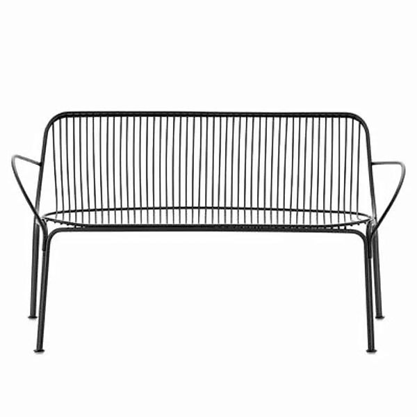 Gartensofa 2-Sitzer HiRay metall schwarz / Metall - L 121 cm - Kartell - Sc günstig online kaufen
