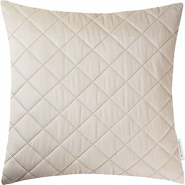 TOM TAILOR HOME Dekokissen »FrenchVelvet Quilt«, Kissenhülle ohne Füllung, günstig online kaufen