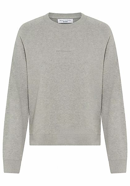 Marc OPolo DENIM Sweatshirt, Bio-Baumwolle, Logo-Schriftzug, Rundhalsaussch günstig online kaufen