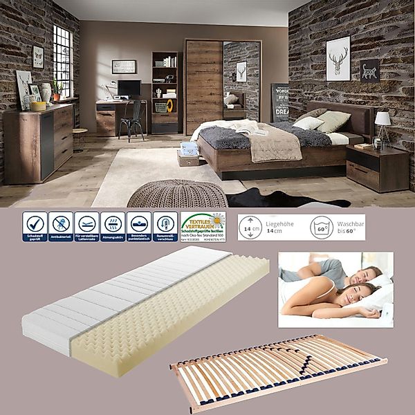 möbel-direkt.de Jugendzimmer-Set Jacky, (Kompett Set, 9-tlg., günstig online kaufen