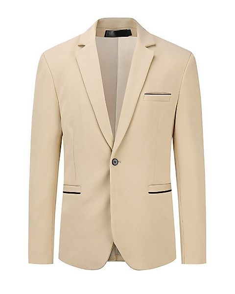 Allthemen Sakko Herren sportliches Casualsakko aus Stretsch Stoff günstig online kaufen