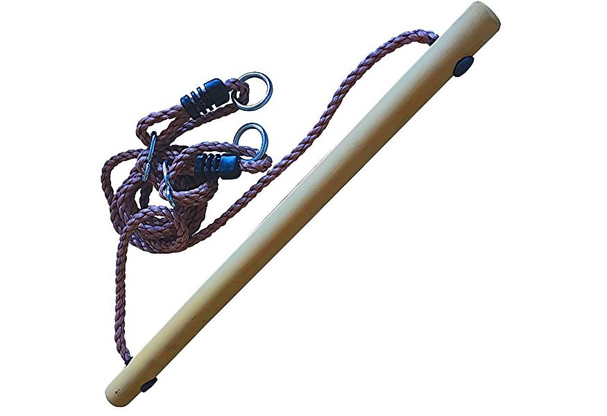 Loggyland Einzelschaukel Holztrapez Trapezschaukel 58 cm Turntrapez, unbeha günstig online kaufen