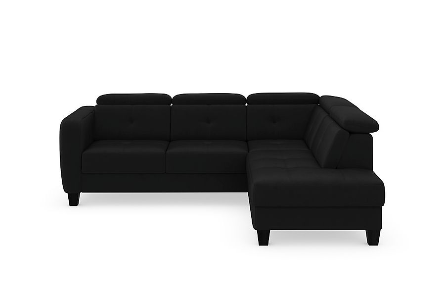 sit&more Ecksofa »Belluci L-Form«, inklusive Federkern, wahlweise mit Bettf günstig online kaufen