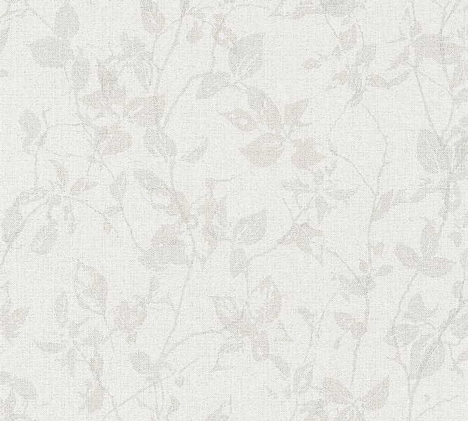 Mustertapete Livingwalls Hygge in Beige Creme Grau - 363975 günstig online kaufen