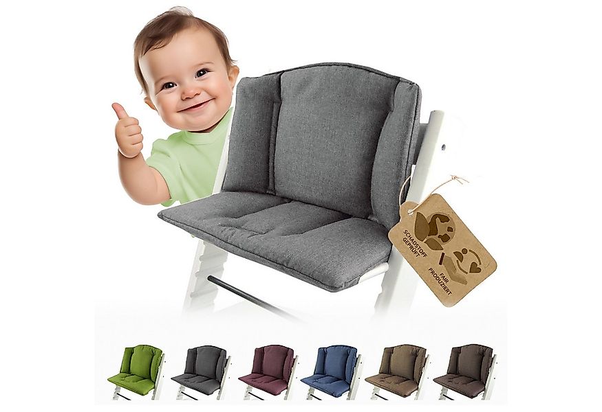 BambiniWelt by Rafael K. Hochstuhlauflage Ersatzbezug Bezug Sitzkissen komp günstig online kaufen