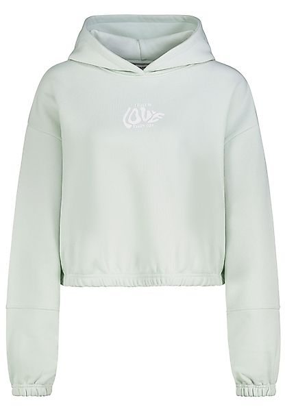 SUBLEVEL Kapuzenpullover mit Backprint, cropped Sweater, günstig online kaufen