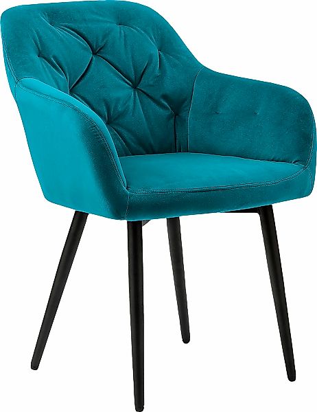 SalesFever Esszimmerstuhl "Coventry Komfortabler Polstertuhl im eleganten S günstig online kaufen