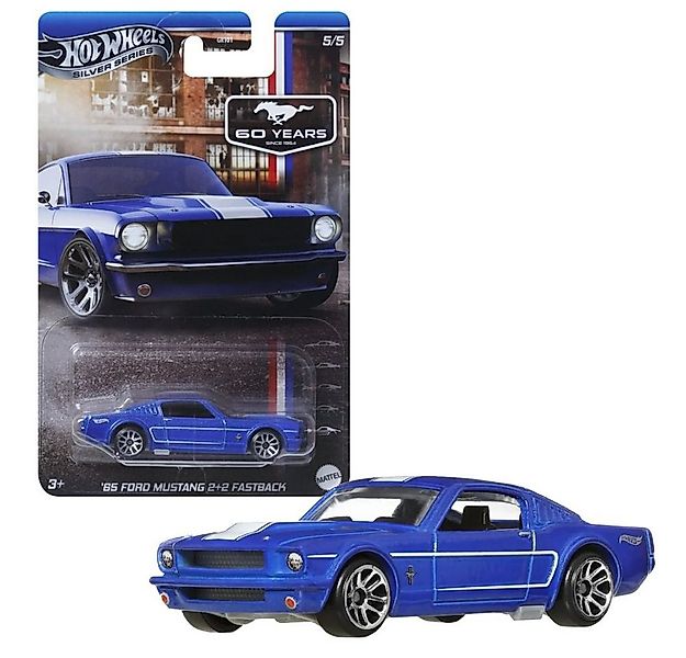 Hot Wheels Spielzeug-Rennwagen Ford Mustang Fastback 2+2 JBY54 Hot Wheels S günstig online kaufen