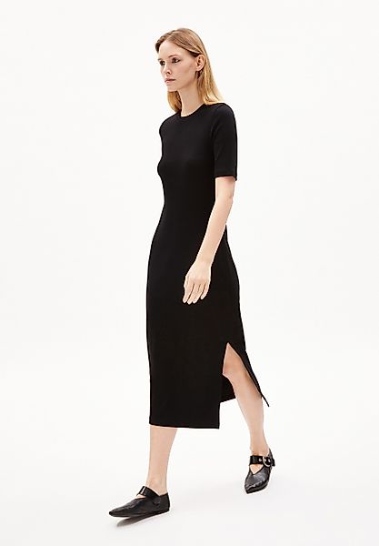 Armedangels Maxikleid SEHAARAA Damen Ripp-Jerseykleid aus günstig online kaufen