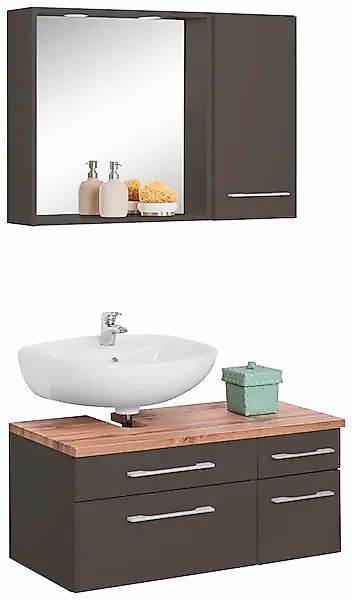 welltime Badmöbel-Set »Davos« 3 Stk. tlg. günstig online kaufen