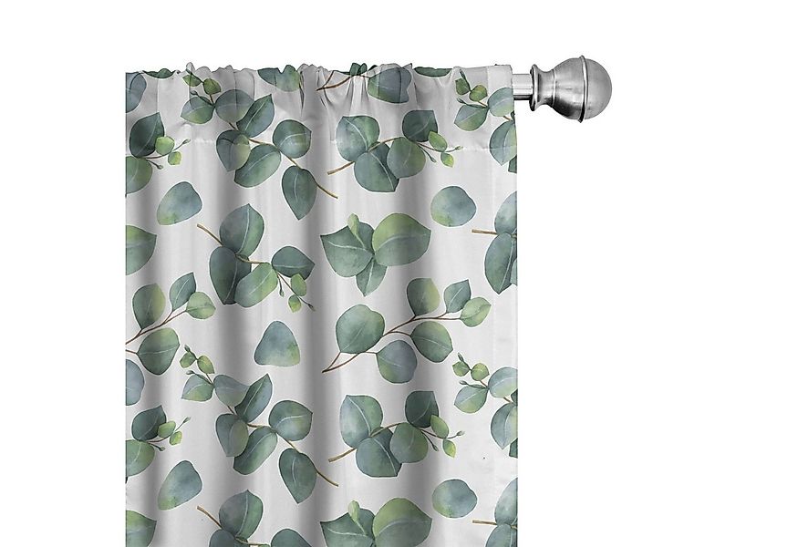 Abakuhaus Gardine Vorhang für Wohnzimmer Schlafzimmer Dekor, Microfaser, Bl günstig online kaufen