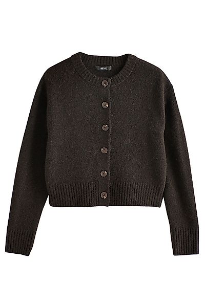Next Strickjacke Strickjacke mit Rundhalsausschnitt (1-tlg) günstig online kaufen
