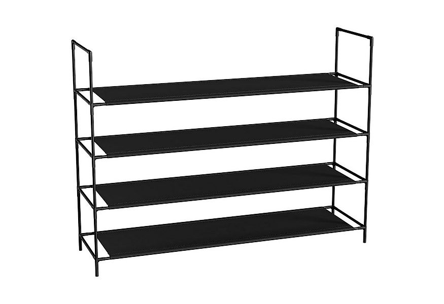 Sekey Schuhregal Schuhständer Metall XXL Ständer Regale Extra Breit 98,5 cm günstig online kaufen