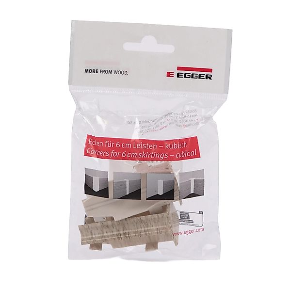 Egger Innenecke Kubisch 6 cm Eiche Mittelbraun 2 Stück günstig online kaufen