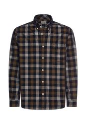 camel active Karohemd langarm, mit Button-Down-Kragen günstig online kaufen