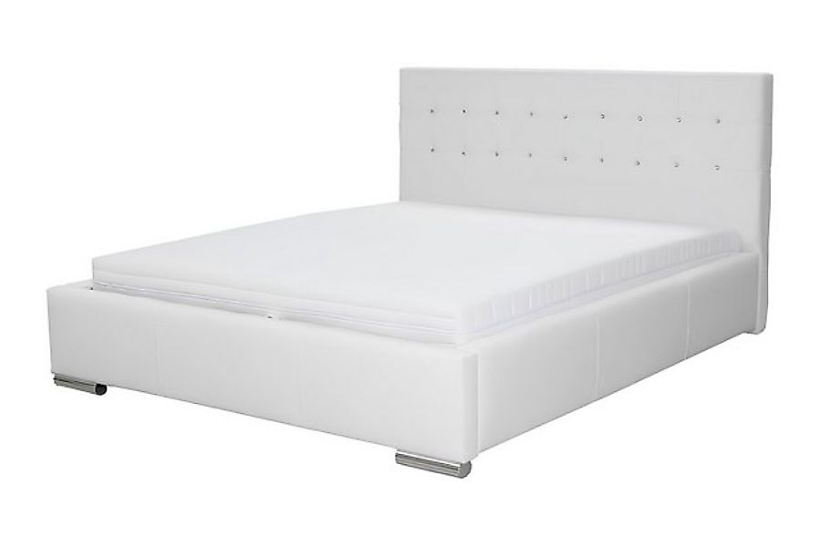JVmoebel Bett -Designer Bett Schlafzimmer Betten Textil Leder Hotel Luxus P günstig online kaufen